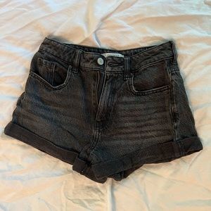 Pacsun black jean shorts